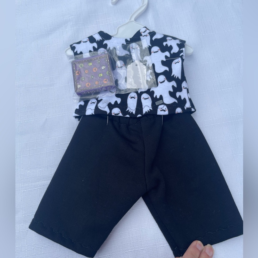 NWT preemie outfit / doll outfit Halloween print